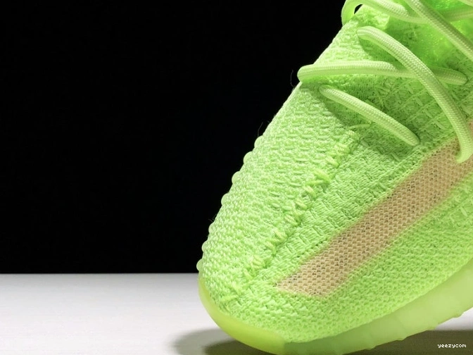the 350 Glow Adidas Yeezy EG5293 Dark Boost in V2 0815